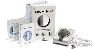 Blue Microphones Snowflake Portable USB Microphone at MacSales.com